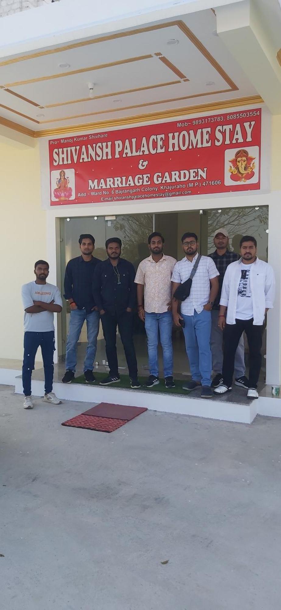 Shivansh Palace Homestay & Marriage Garden Khajurāho Exterior foto