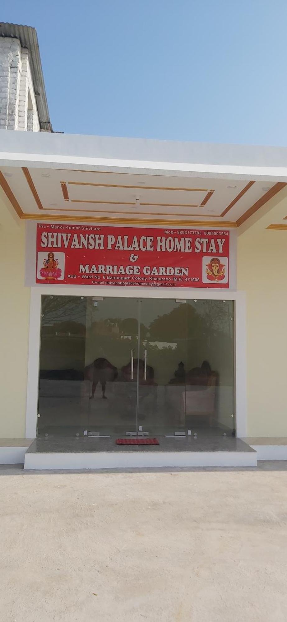 Shivansh Palace Homestay & Marriage Garden Khajurāho Exterior foto