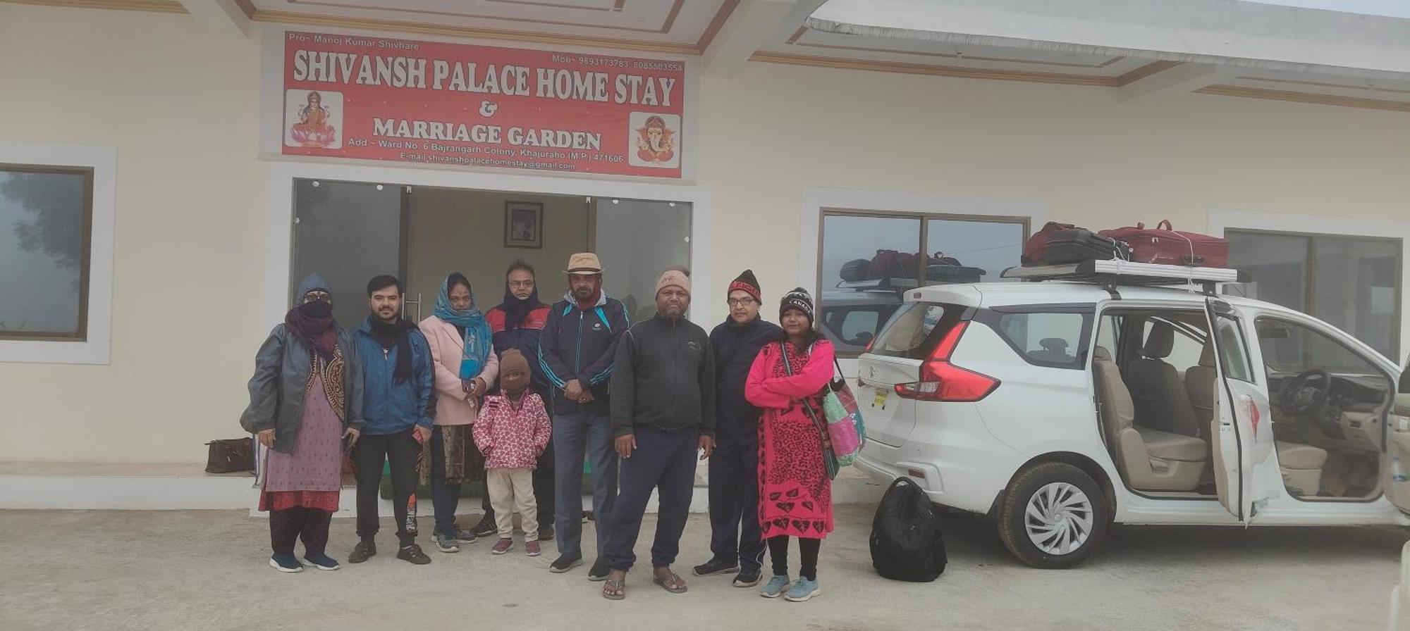 Shivansh Palace Homestay & Marriage Garden Khajurāho Exterior foto